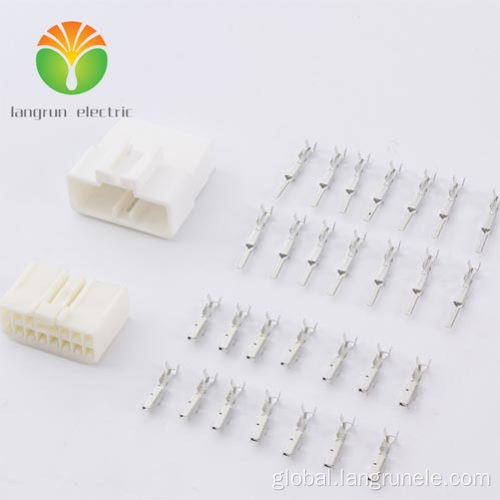 12 Pin White Female Connector for Car 12 Pin Automotive Electrical Wire Connector Housing Manufactory